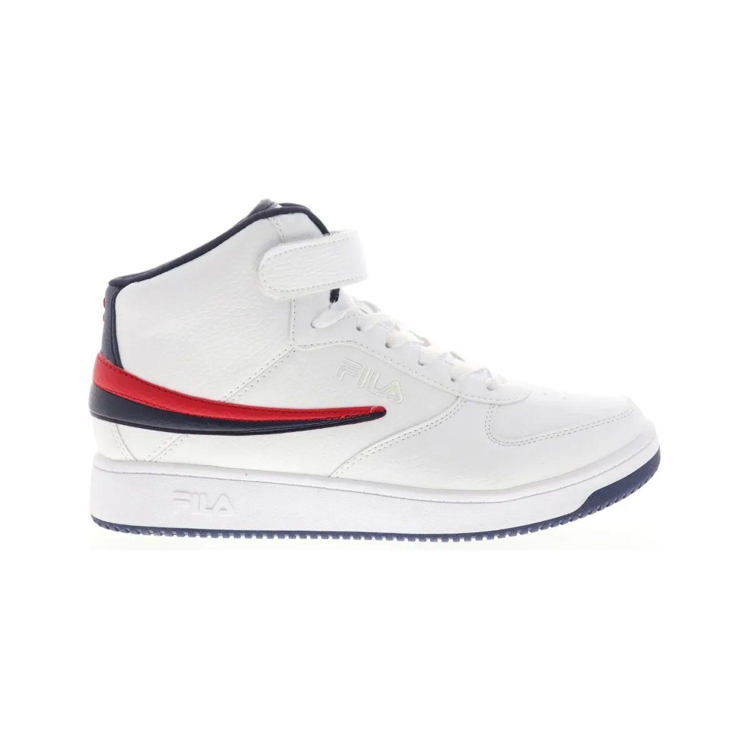Zapatilla Fila A-High Hombre Blanco/Azul-0