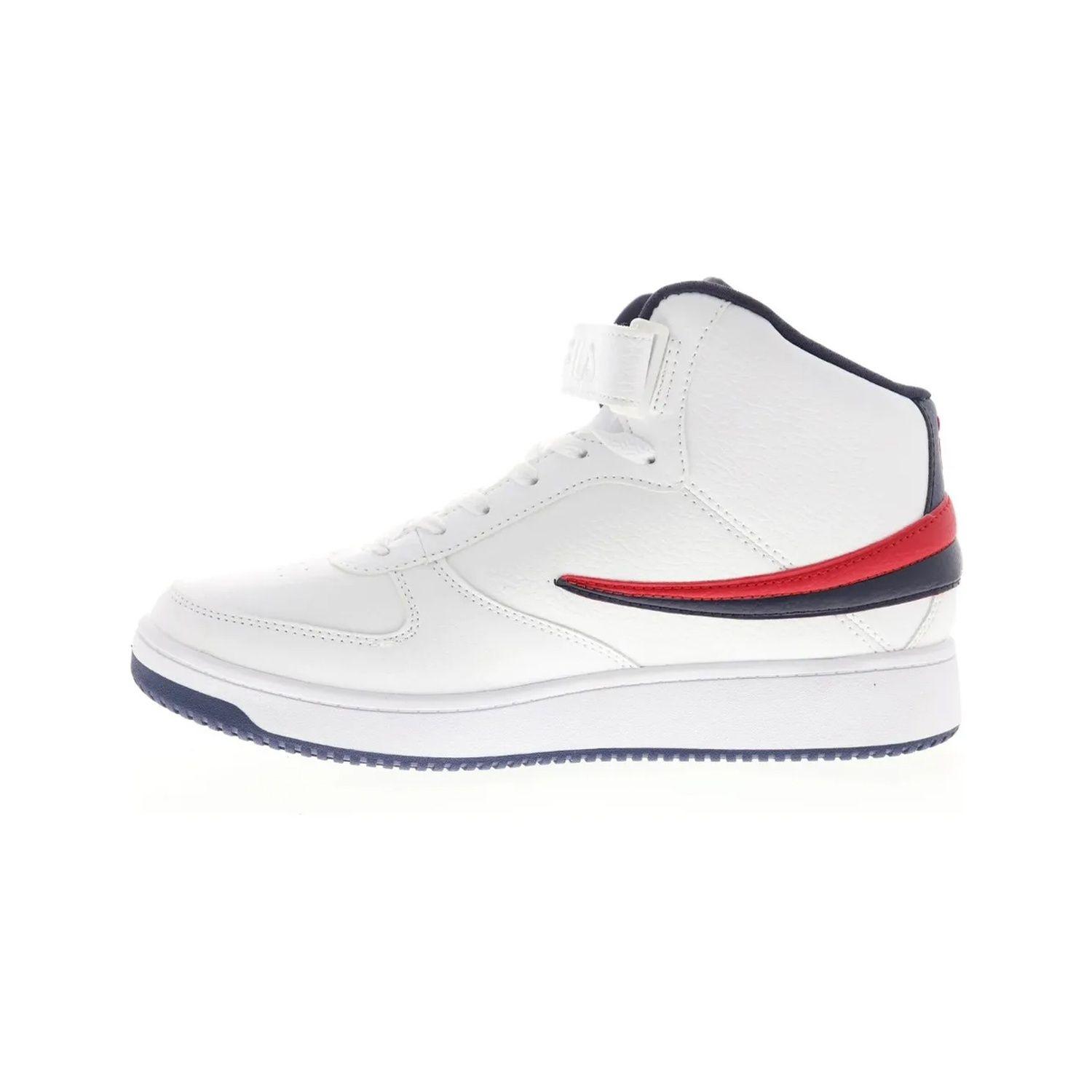 Zapatilla Fila A-High Hombre Blanco/Azul-4