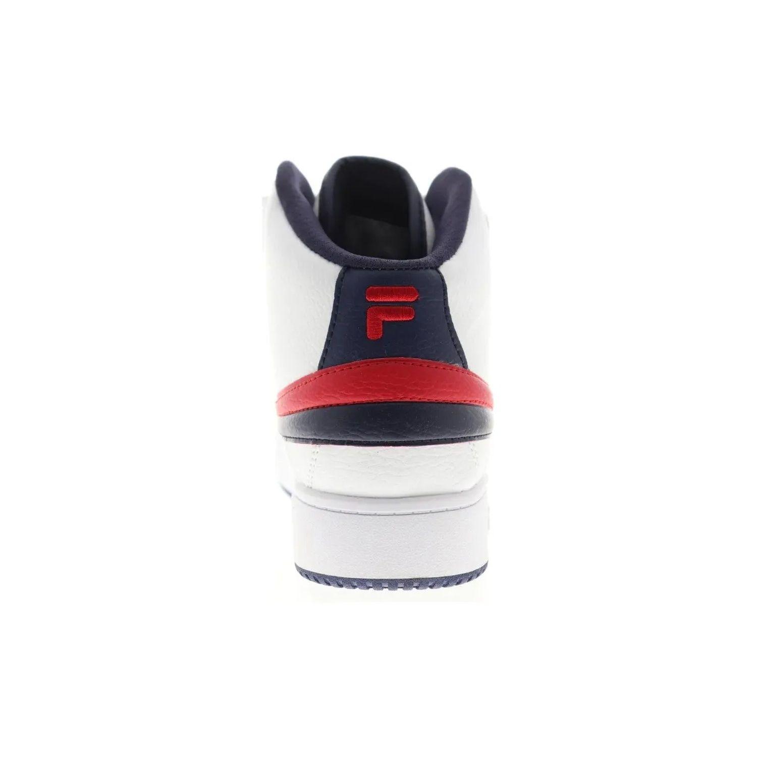 Zapatilla Fila A-High Hombre Blanco/Azul-5
