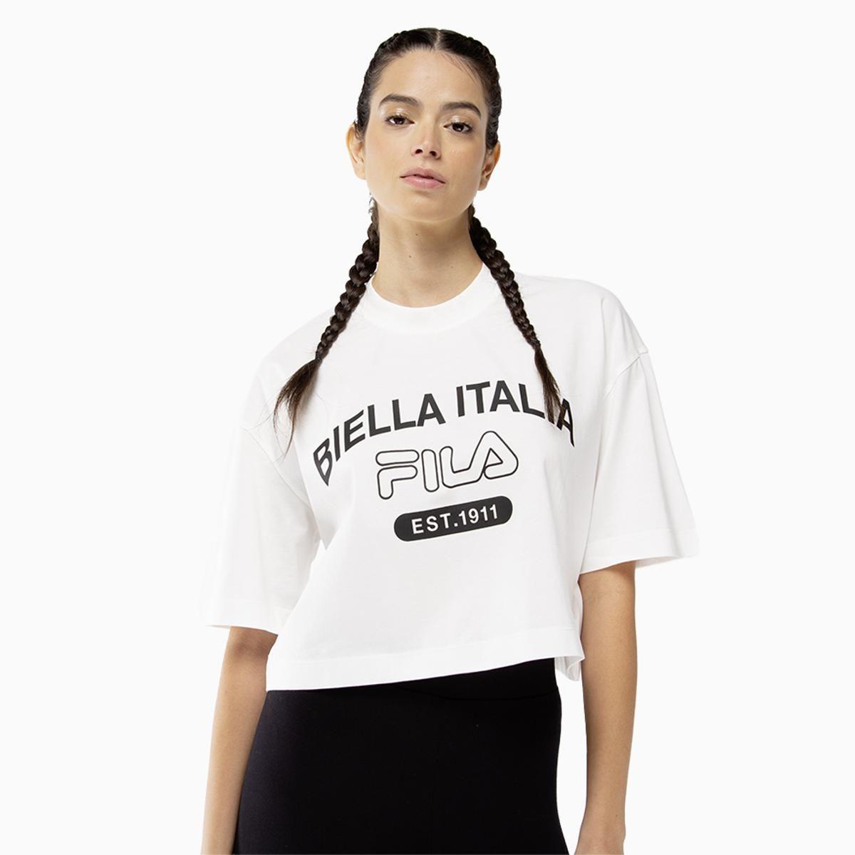 Polera Fila UC Biella Italia Mujer Blanco-0