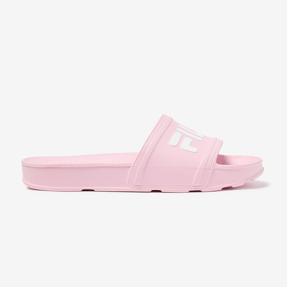 Sandalia Fila Action Slide Mujer Rosado-0
