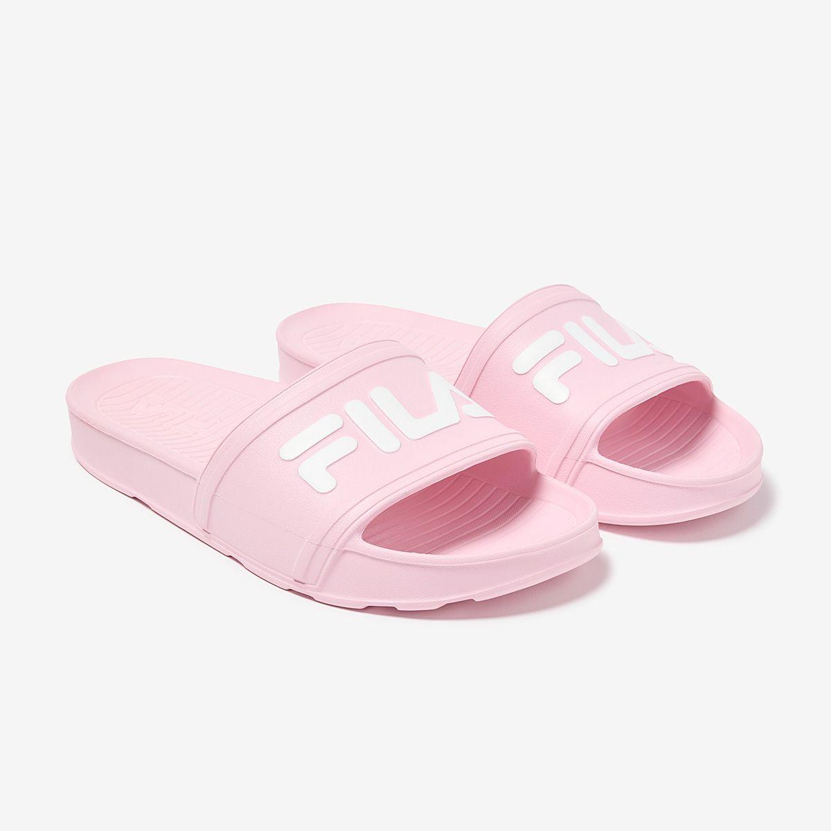 Sandalia Fila Action Slide Mujer Rosado-2