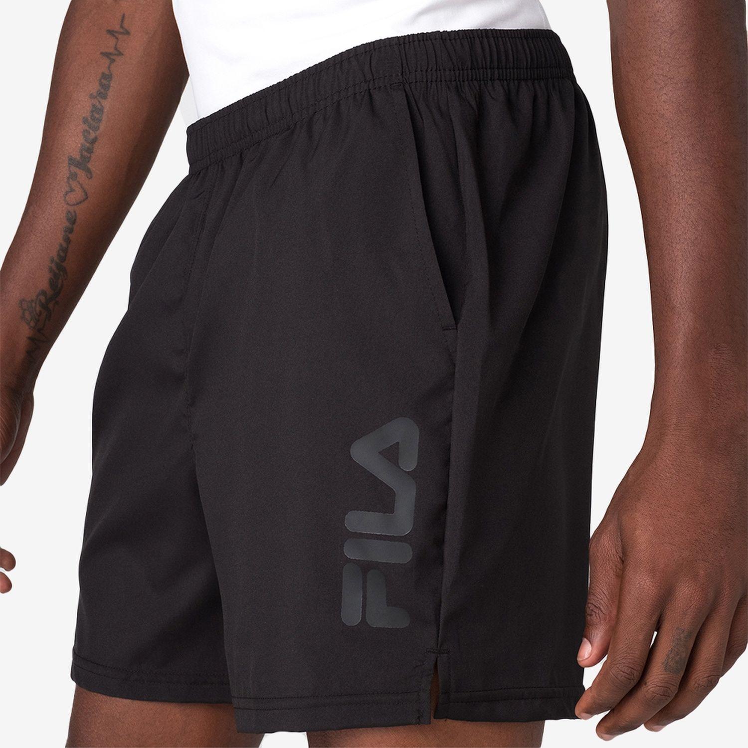 Short Fila Train 5" Hombre Negro-2