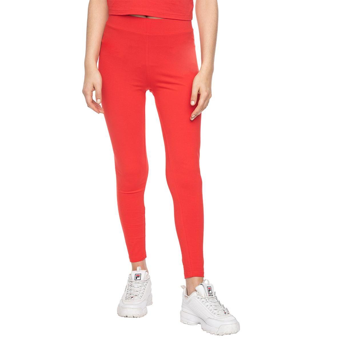 Calzas Fila Basic Mujer Rojo-0