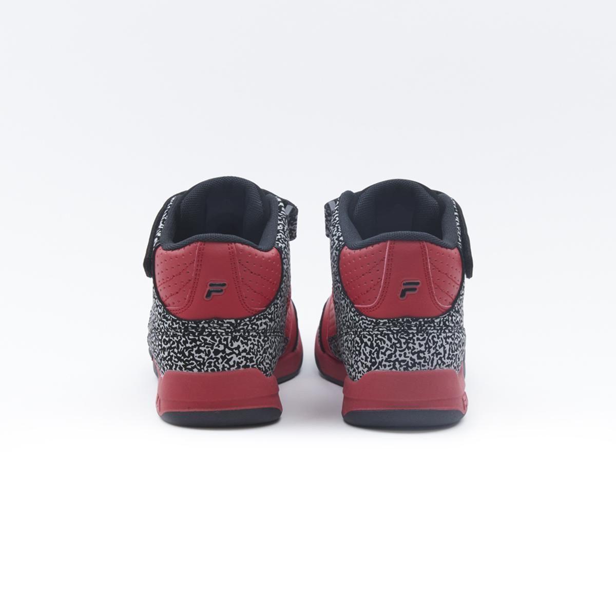Zapatilla Fila Lineaverso Niños Rojo-3
