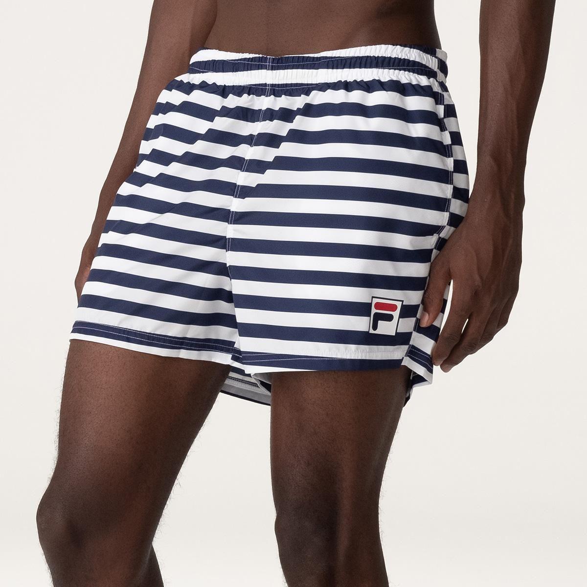Short Fila Essential Hombre Blanco-0