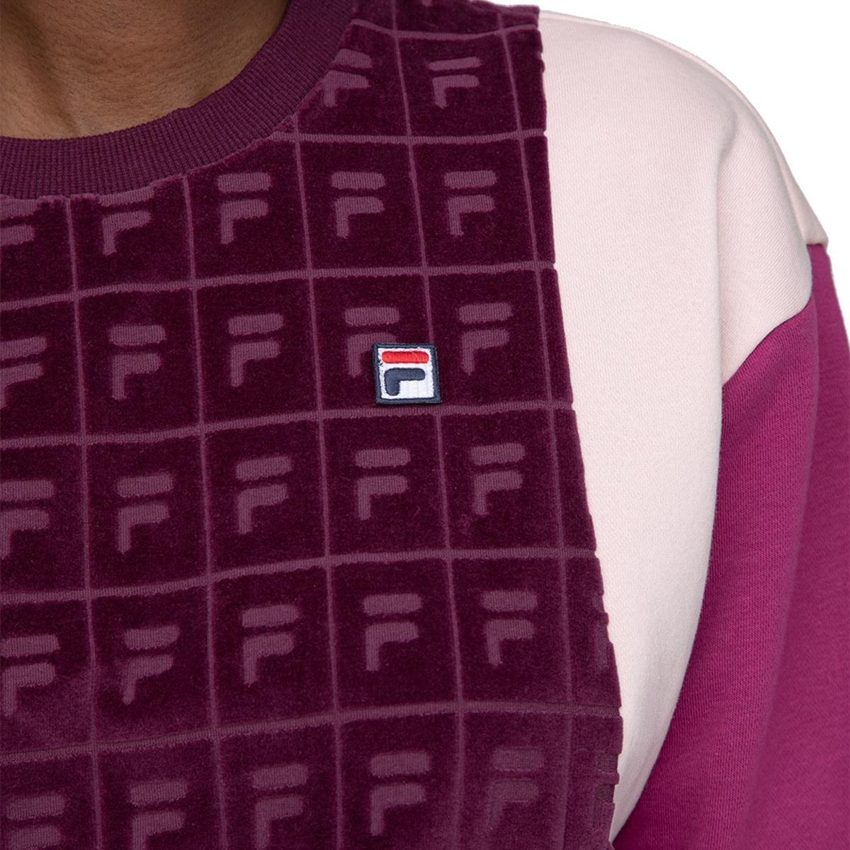 Polerón Fila Block  Mujer Morado-4