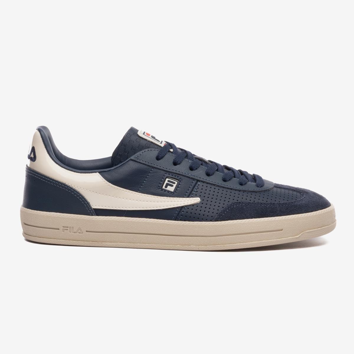 Zapatilla Fila Fx Court 70 Vintage Hombre Azul-0