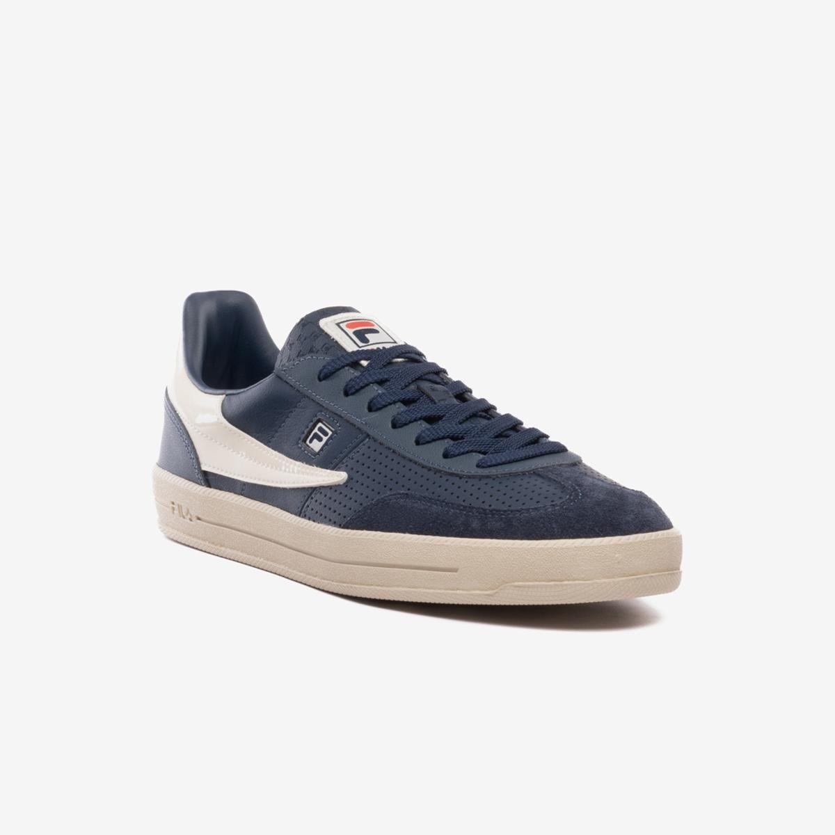 Zapatilla Fila Fx Court 70 Vintage Hombre Azul-2