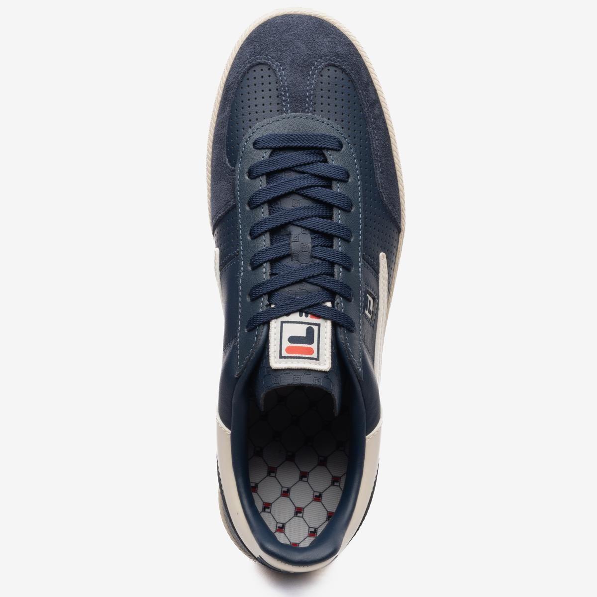 Zapatilla Fila Fx Court 70 Vintage Hombre Azul-3
