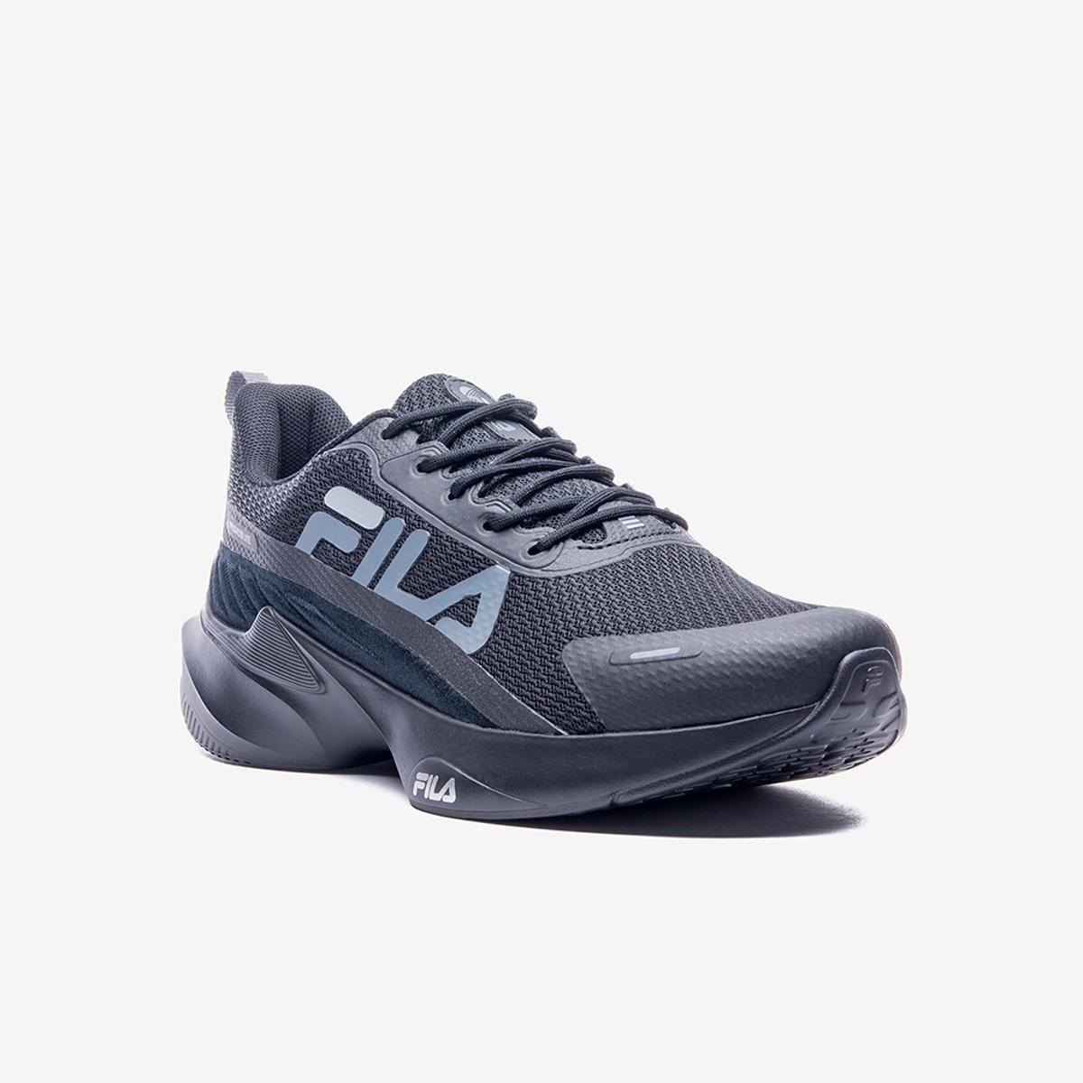 Zapatilla Fila Progress Lite Hombre Negro-2