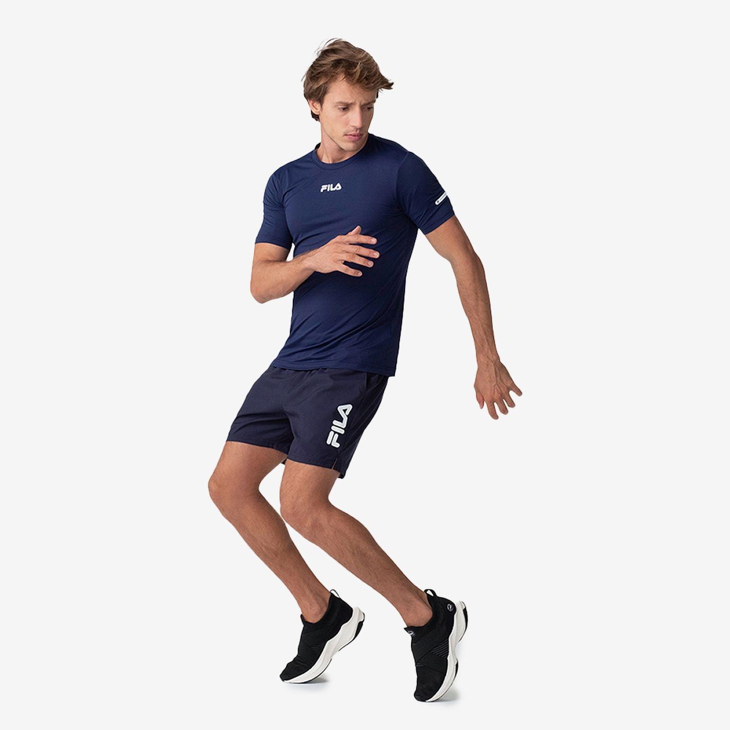 Short Fila Train 5" Hombre Azul-3