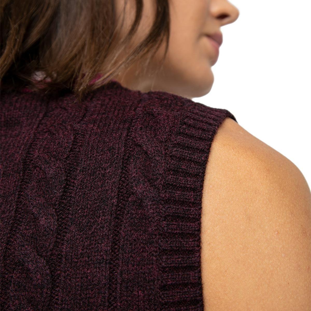 Polera Fila Sally Tank Mujer Morado-3