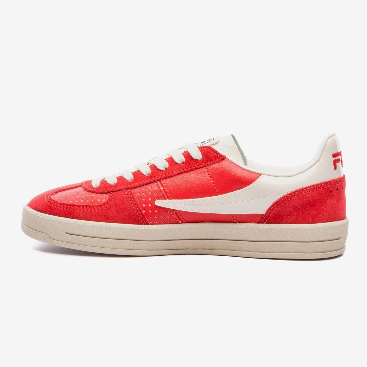 Zapatilla Fila Fx Court 70 Vintage Mujer Rojo-1