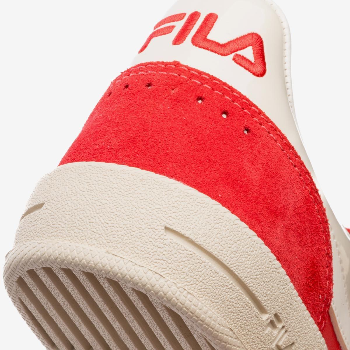 Zapatilla Fila Fx Court 70 Vintage Mujer Rojo-8