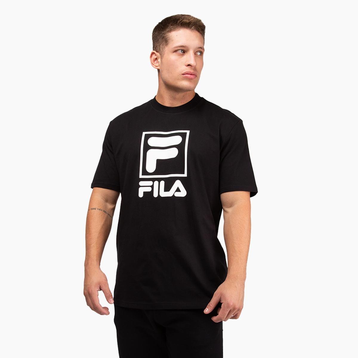 Polera Fila Comfort Letter Premium II Hombre Negro-0