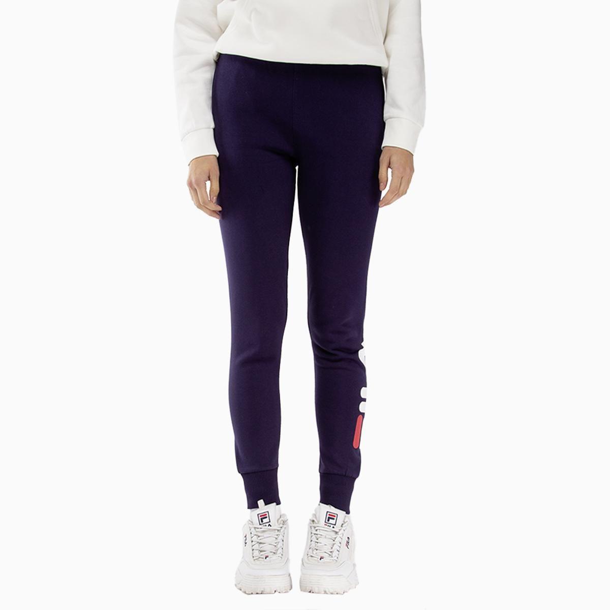 Pantalón Fila Letter Mujer Azul-0