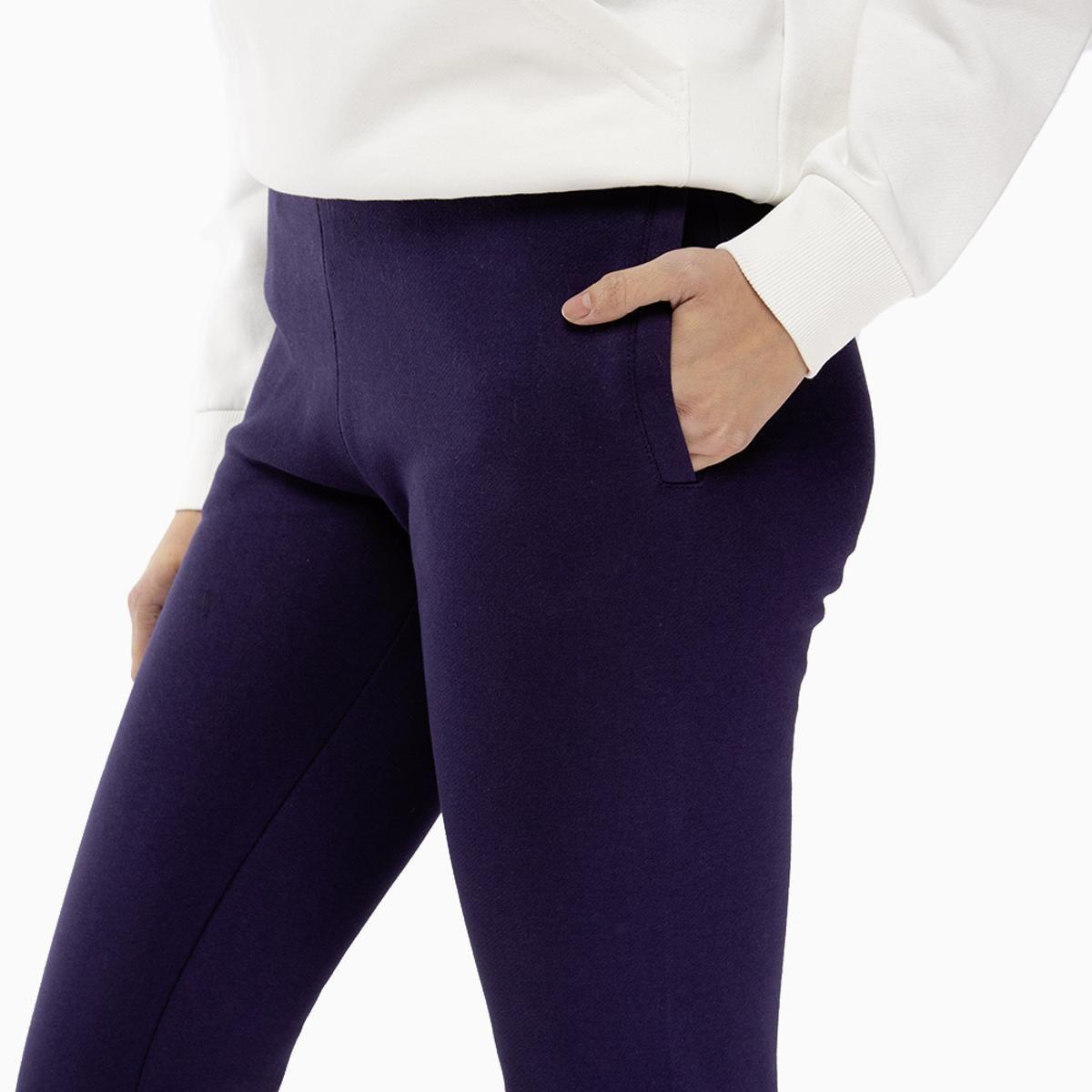 Pantalón Fila Letter Mujer Azul-2