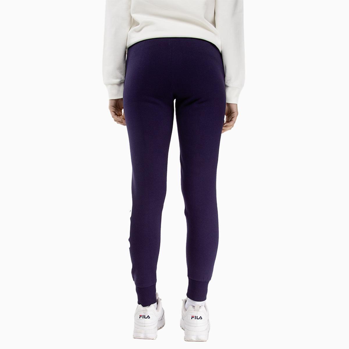 Pantalón Fila Letter Mujer Azul-4
