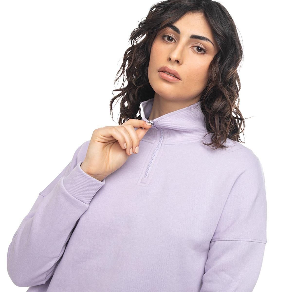 Polerón Fila Basic Classic LT Mujer Morado-2