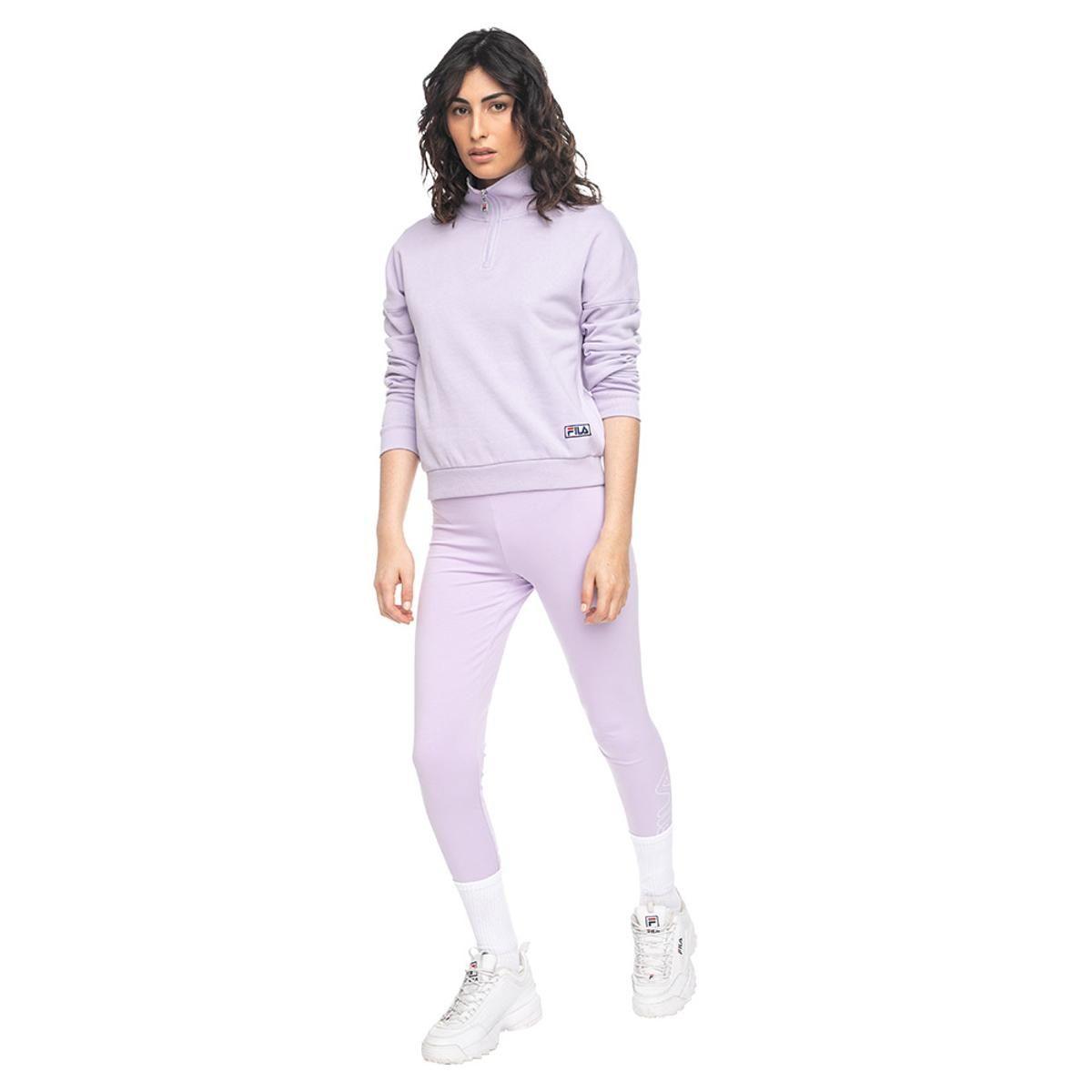 Polerón Fila Basic Classic LT Mujer Morado-4