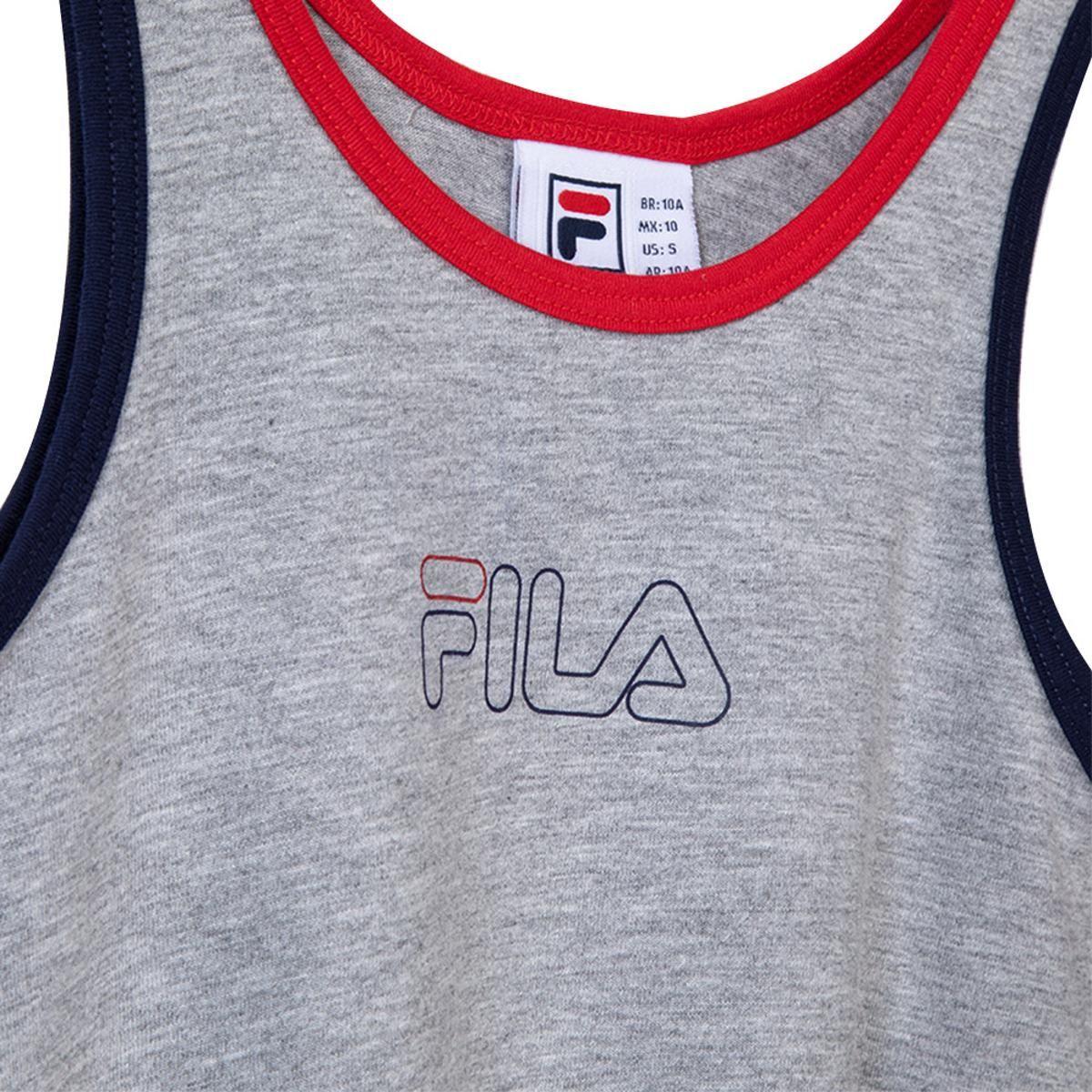 Polera Fila C Niños Multicolor-2