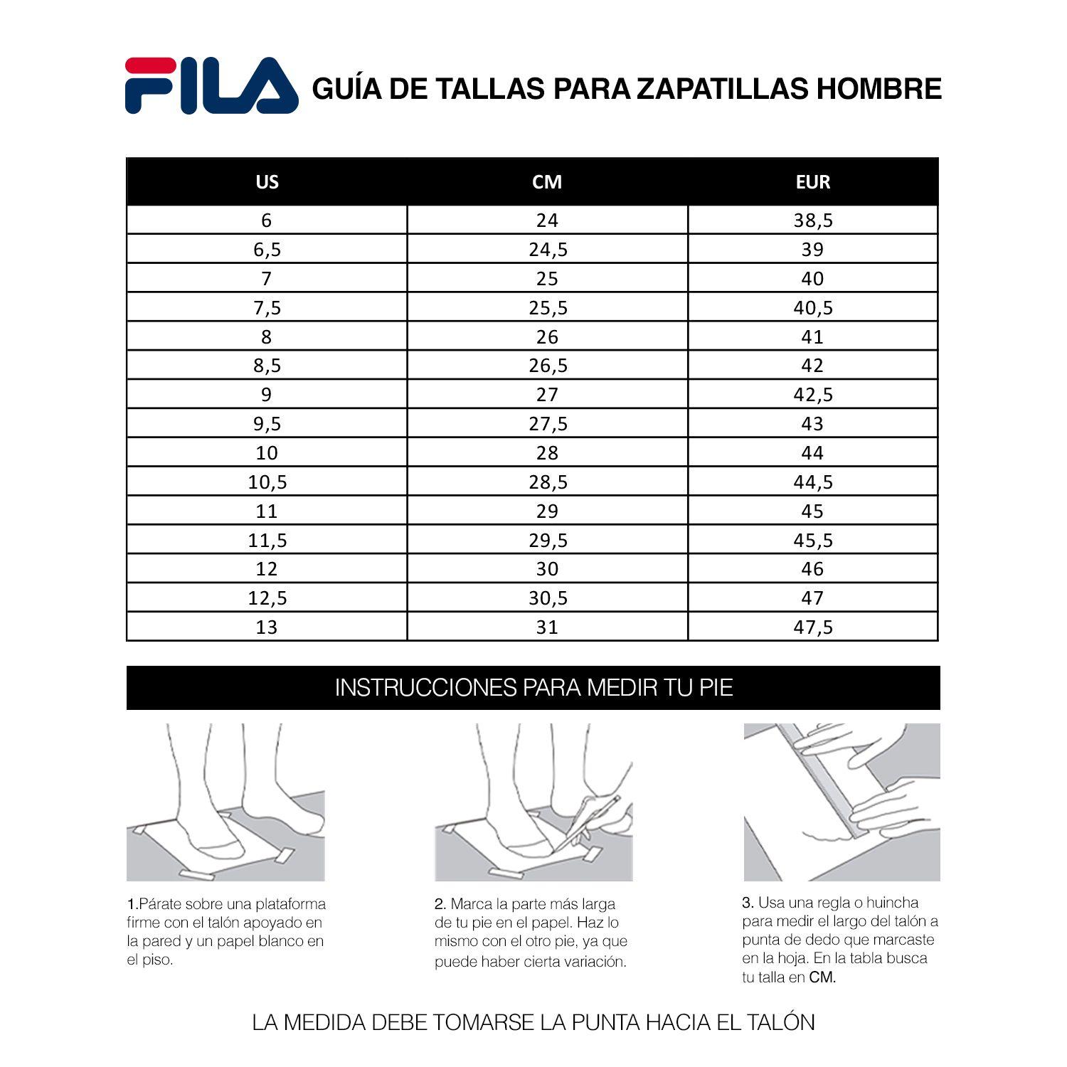 Zapatilla Fila Court 90 Sport Hombre Negro-8