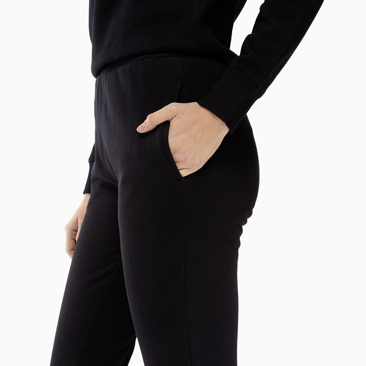 Pantalón Fila Letter Mujer Negro-2