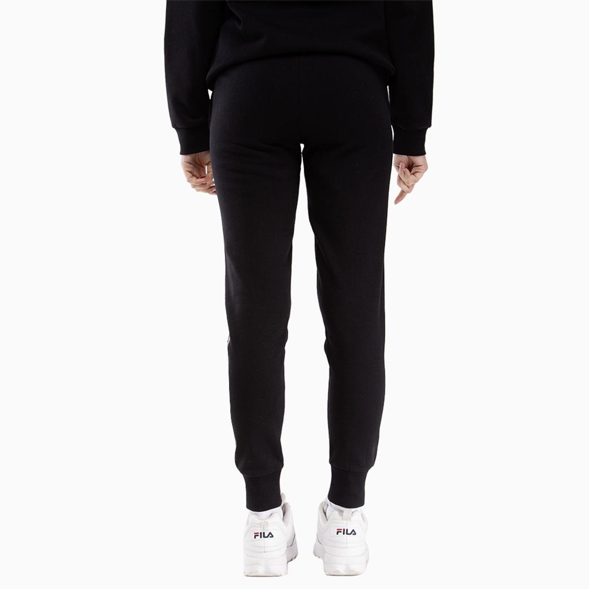 Pantalón Fila Letter Mujer Negro-4