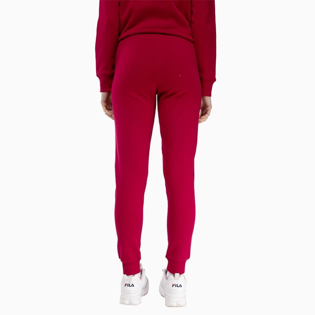 Pantalón Fila Basic Comfort Classic Light Mujer Rojo-3