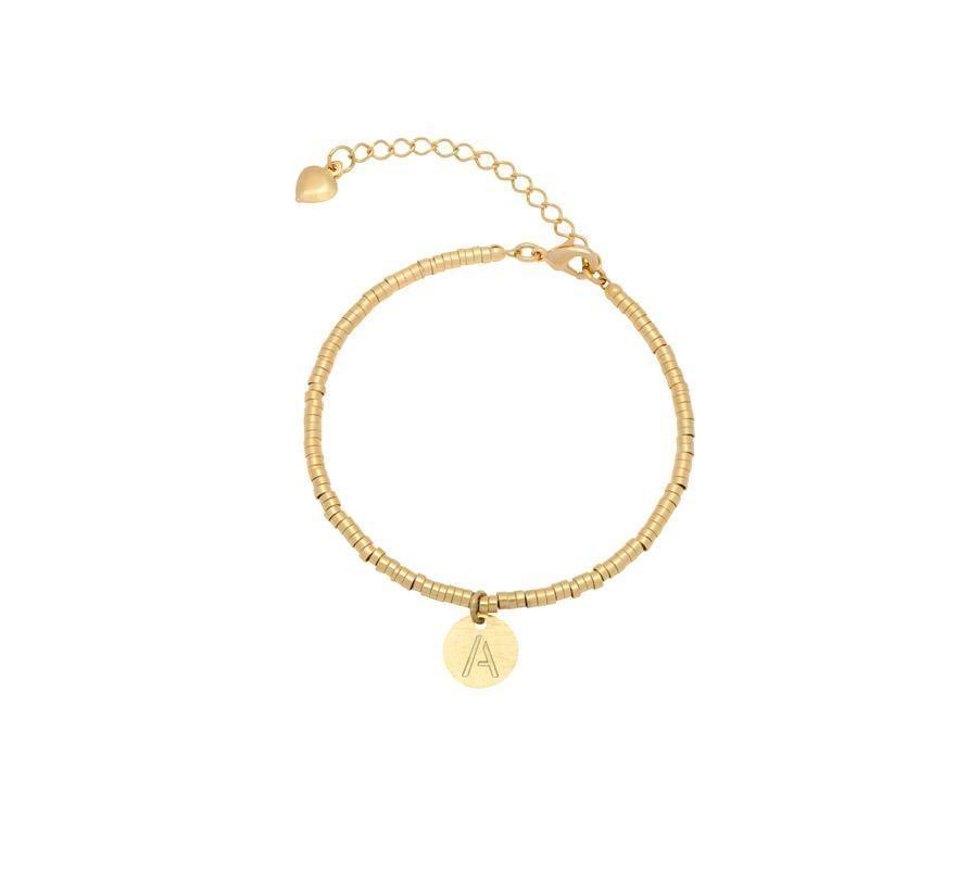PULSERA ORO  MUJER INICIAL D GABRIELA - CANTARINA-0