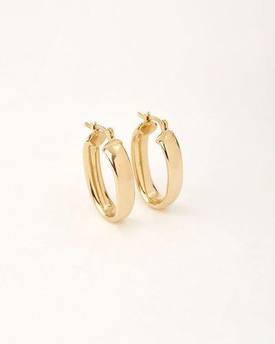 AROS ARGOLLAS DE ORO MUJER PARA REGALO ELISA - CANTARINA JOYAS-0