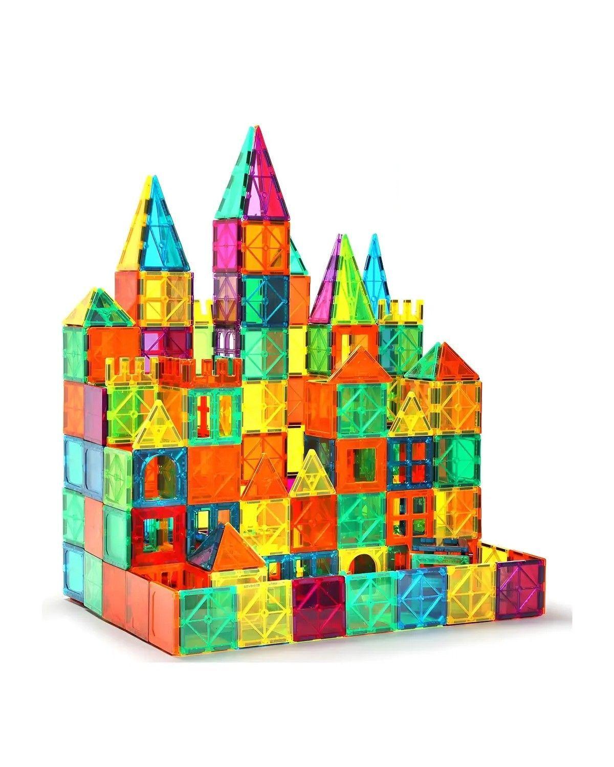 Set Còlourful Bloques Magnéticos Para Construir 60 Piezas-0