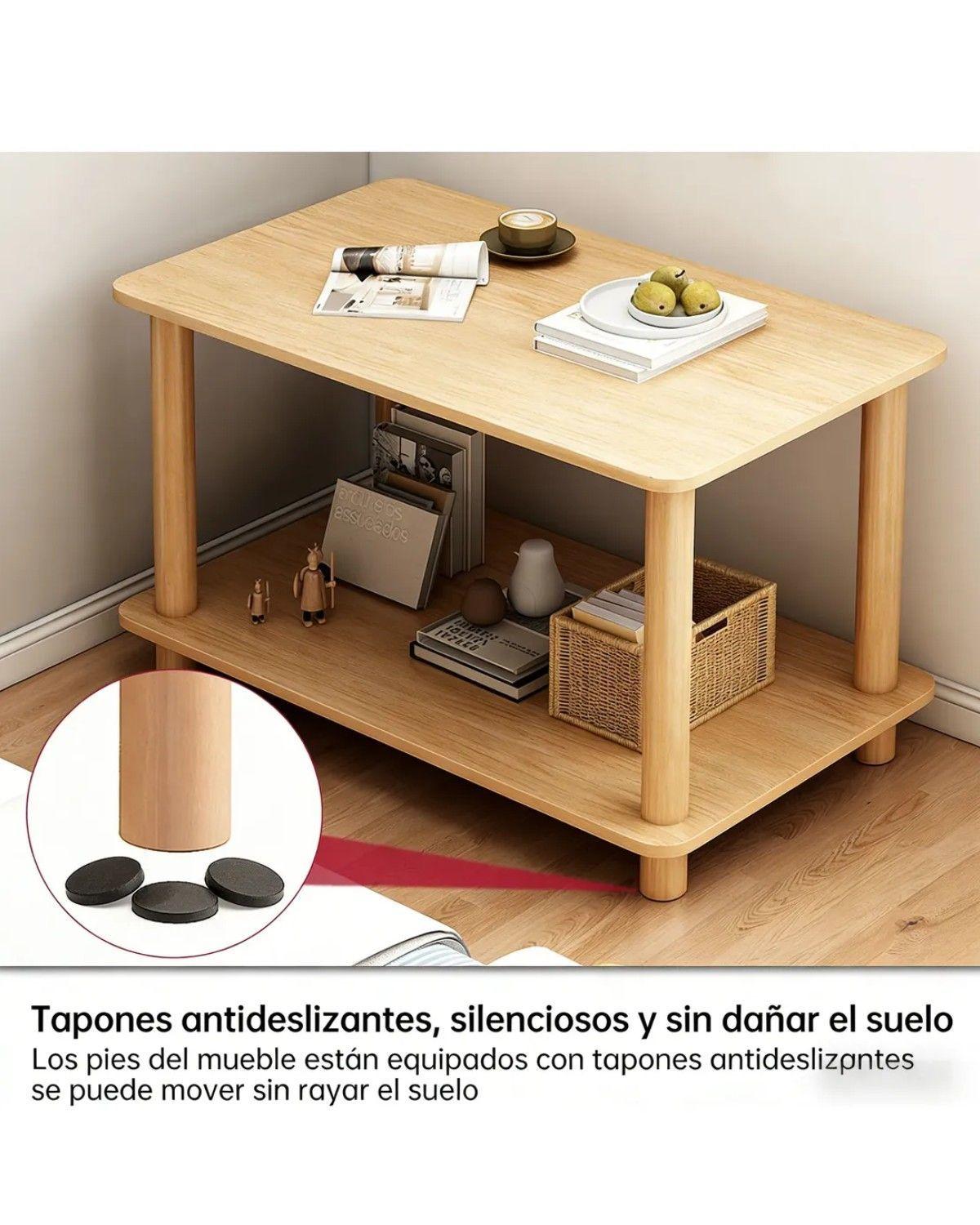 Mesa De Centro Minimalista Madera Sala De Estar Auxilia Mesa-2