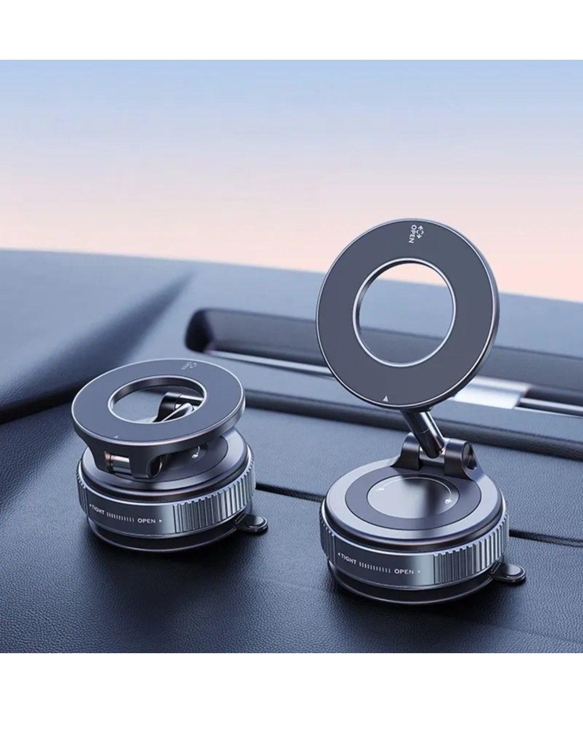 2 X Soporte Magnético Porta Celular Auto 360° Full K007 Imán-2
