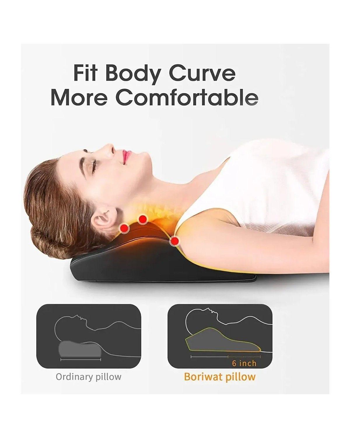 Almohada Masajeadora Cuello Y Espalda Electrica Multifuncion-2