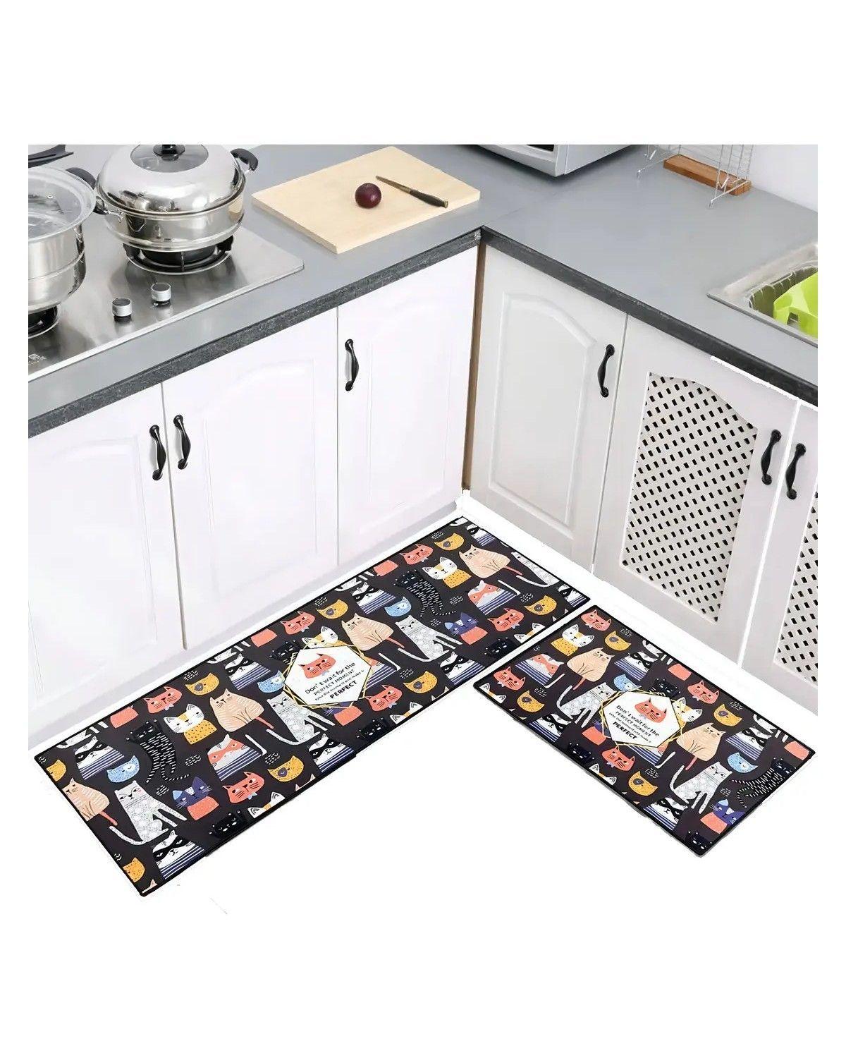 Alfombra Para Cocina, Piso Entrada Baño Antideslizante-3