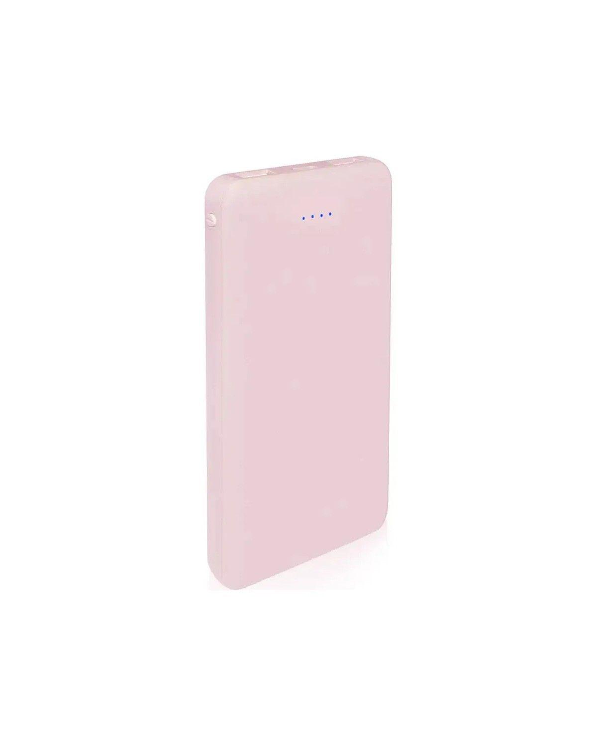 Cargador Portátil 10000mah Powerbank Batería Externa Colores Rosa-0