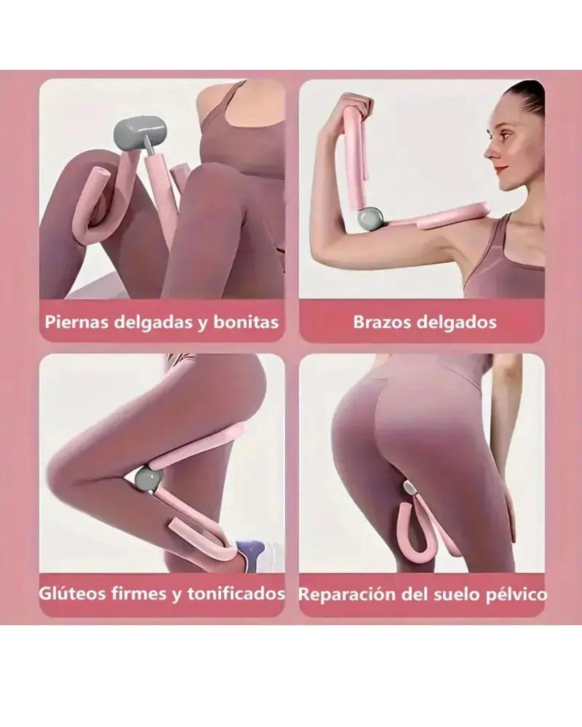 Pilates Y Yoga Bandas Elásticas De Resistencia Kit 11 Pzas-3