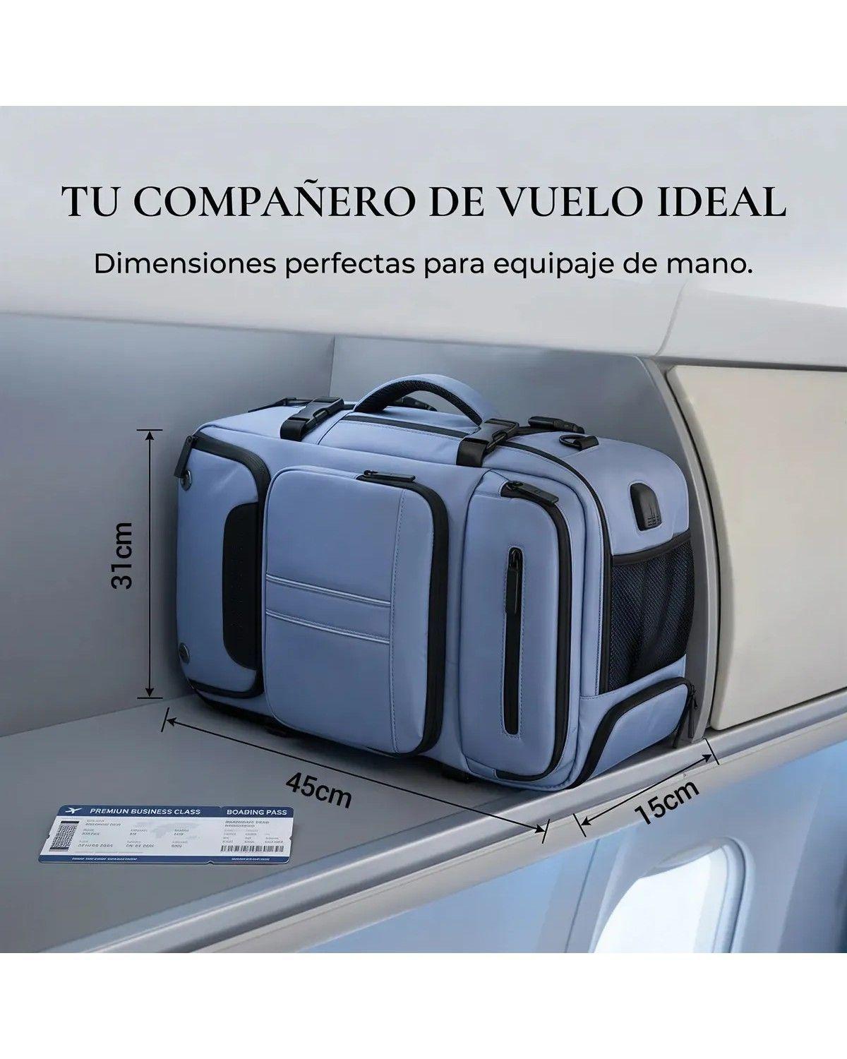 Mochila De Viaje Impermeable Multifuncional Grande-2