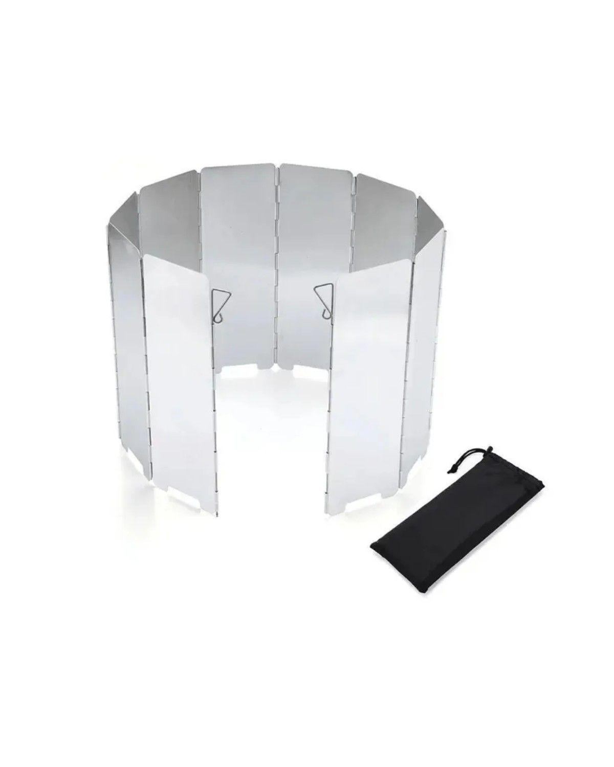 Protector De Viento Para Cocinilla Portatil Camping 67x24cm-0