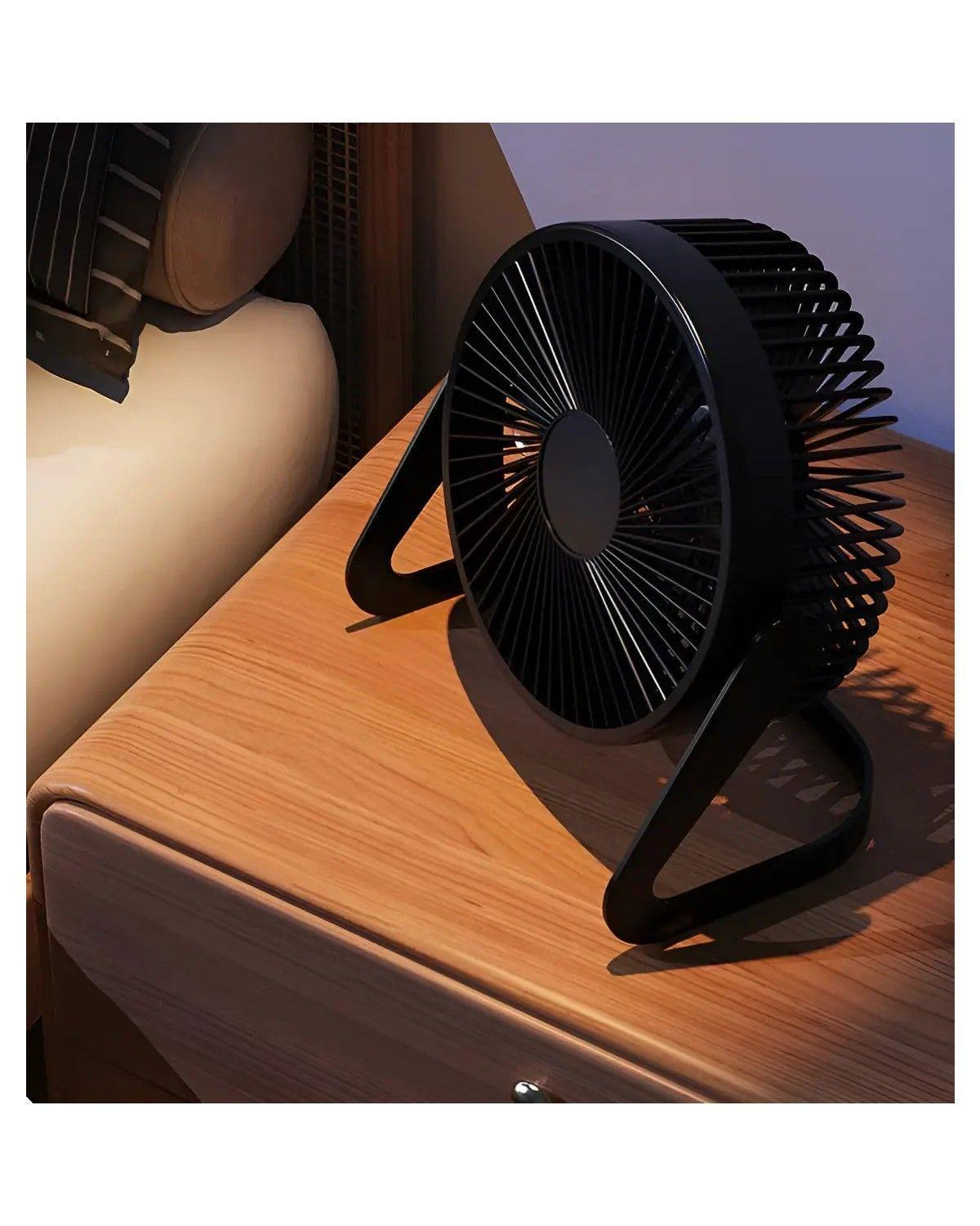 Ventilador Escritorio Usb Mini Fan Ajustable Silencioso-3