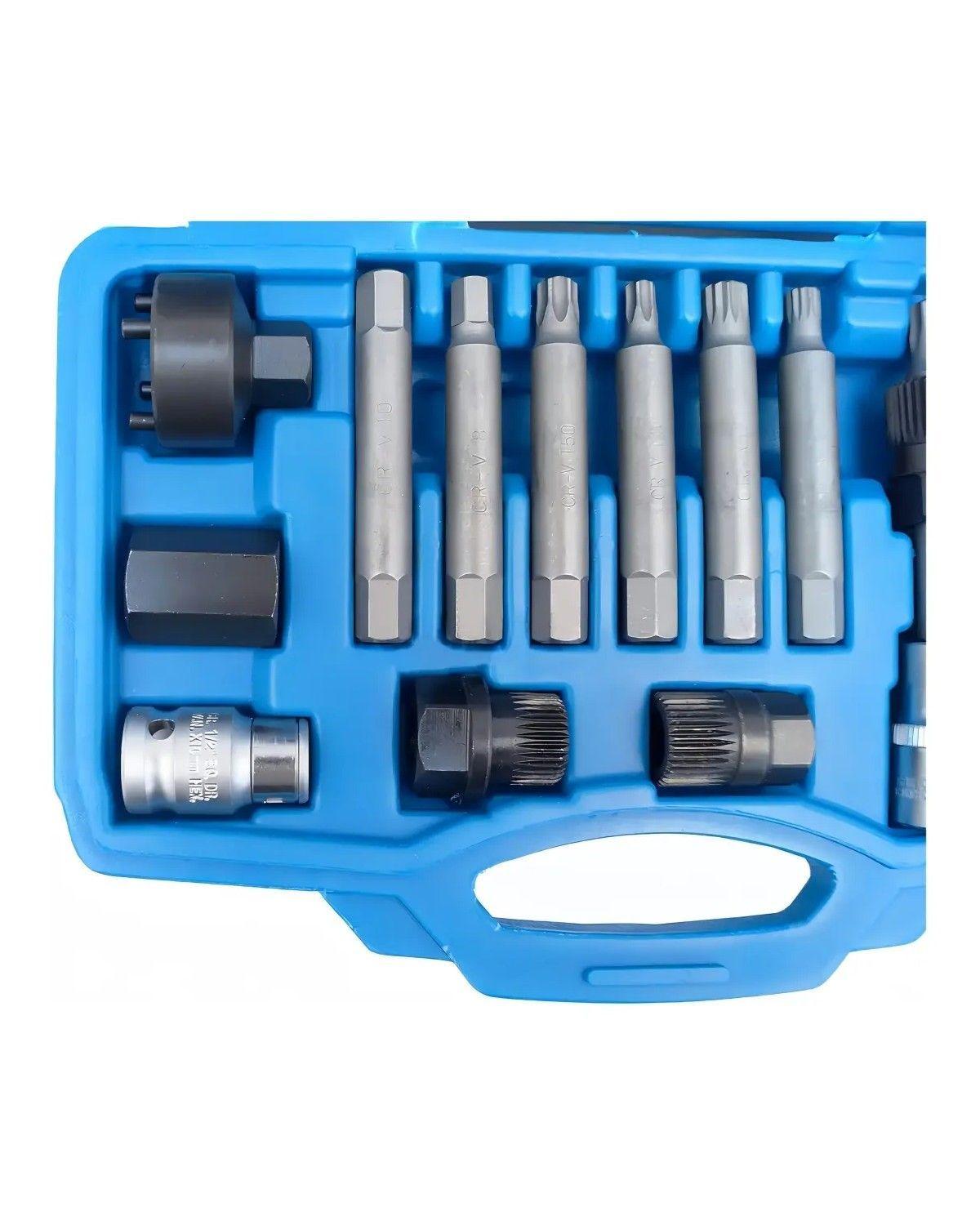 13 Pcs Puntas Dados Extractor Poleas Alternador Alternadores-1
