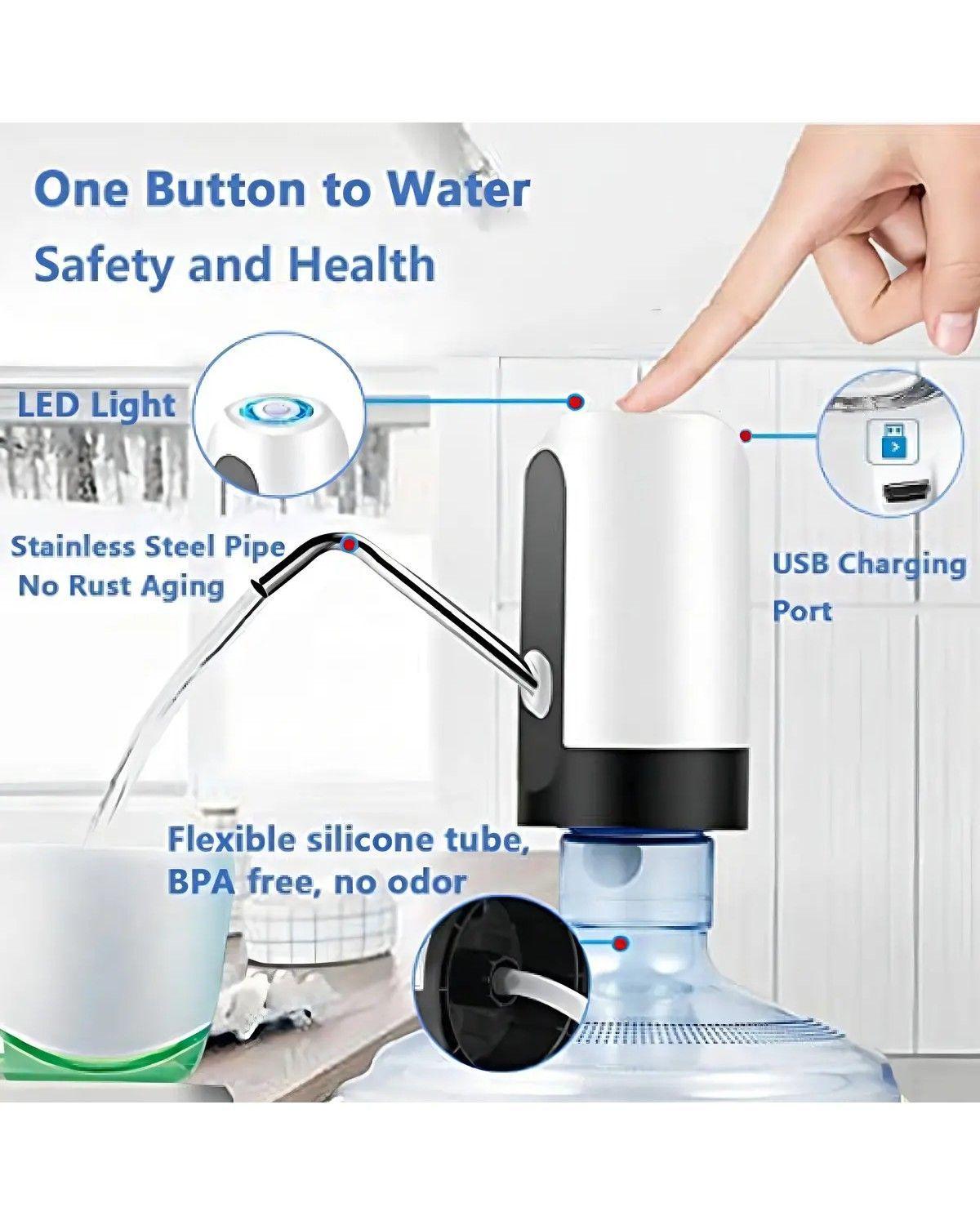 Dispensador de Agua Eléctrico 20L Caliente/Fría Bidón Sobremesa-3