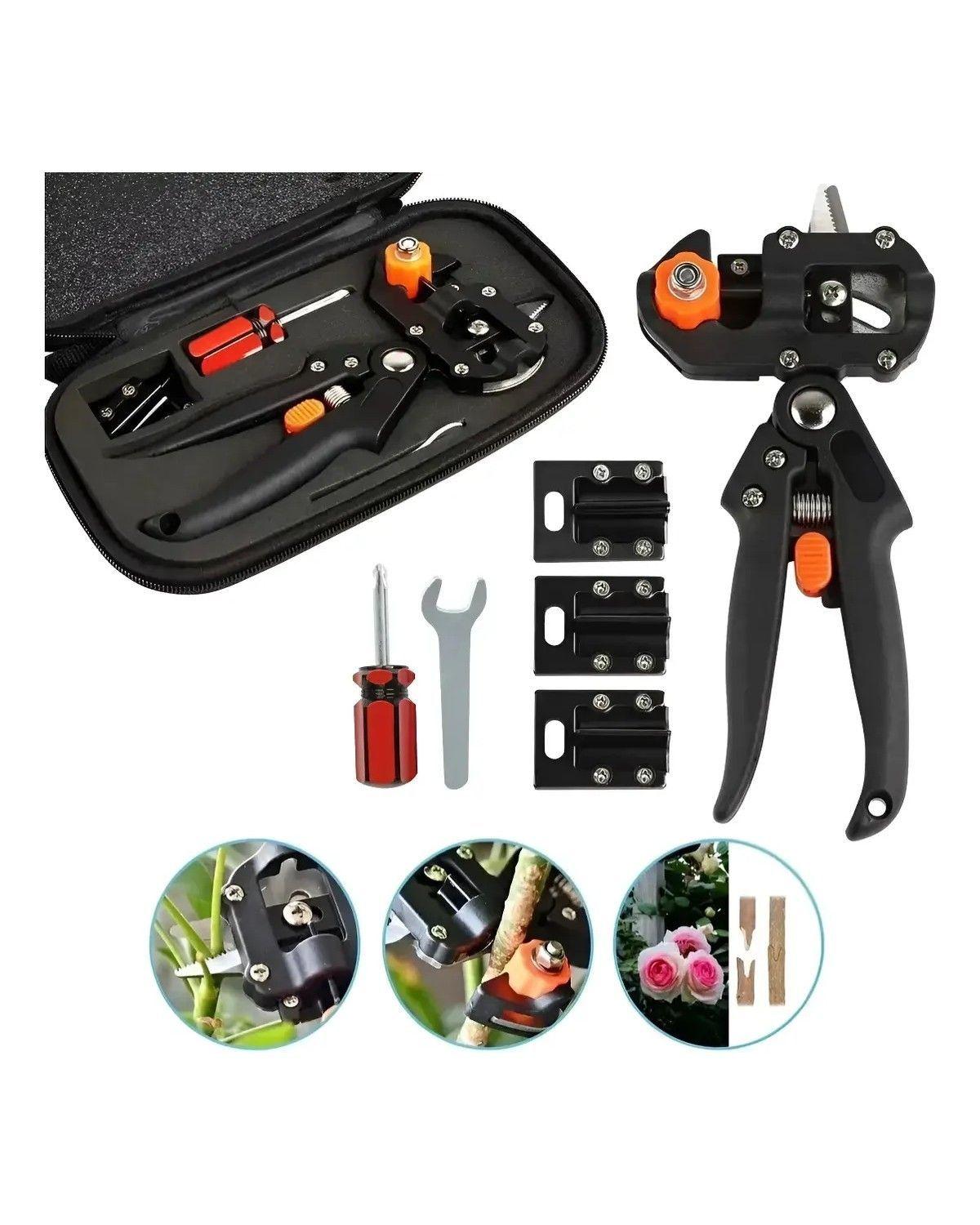 Tijeras Helicóptero Kit Jardinería Injerto Podador Arboles-2