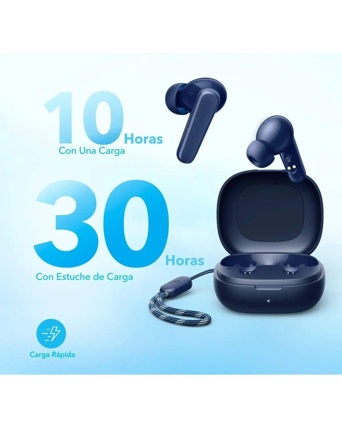 Audífonos Bluetooth Soundcore P20i in Ear Manos Libress, Resistente al Agua, Certificación Hi-Res LD-3