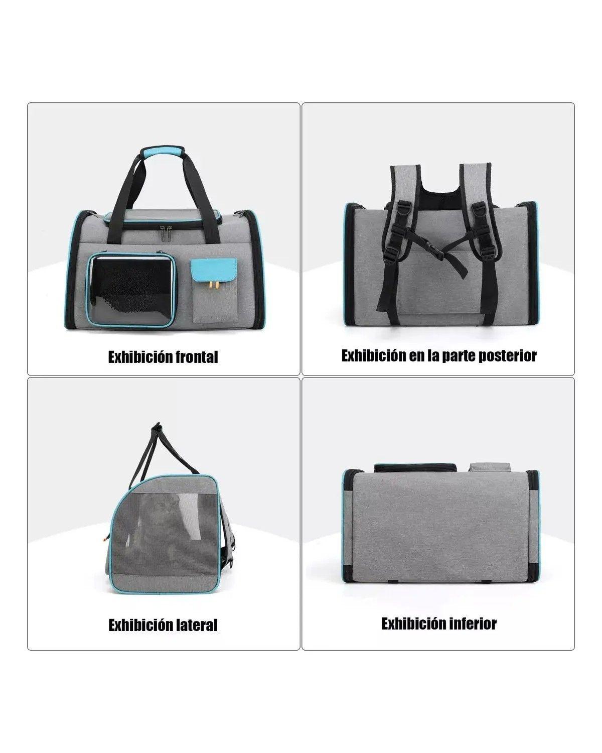 Bolso Transportador Gato Avion Mochila Mascotas Bolsos Gatos-2