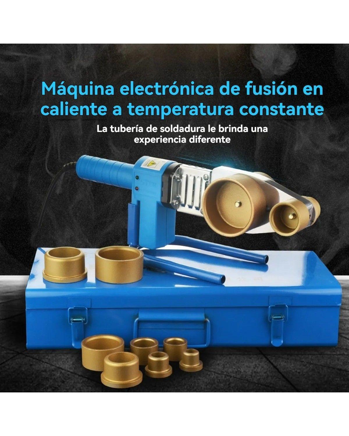 Máquina Termofusora Análoga 800W 3 Boquillas 20-32mm-4