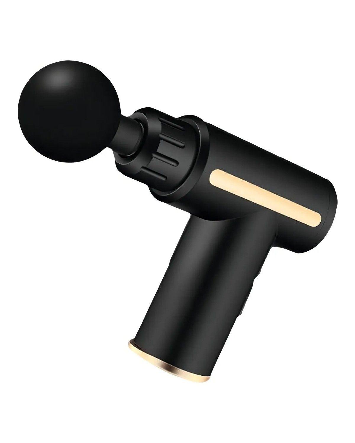 Masajeador Muscular Pistola Masaje Miofascial Color Negro-0