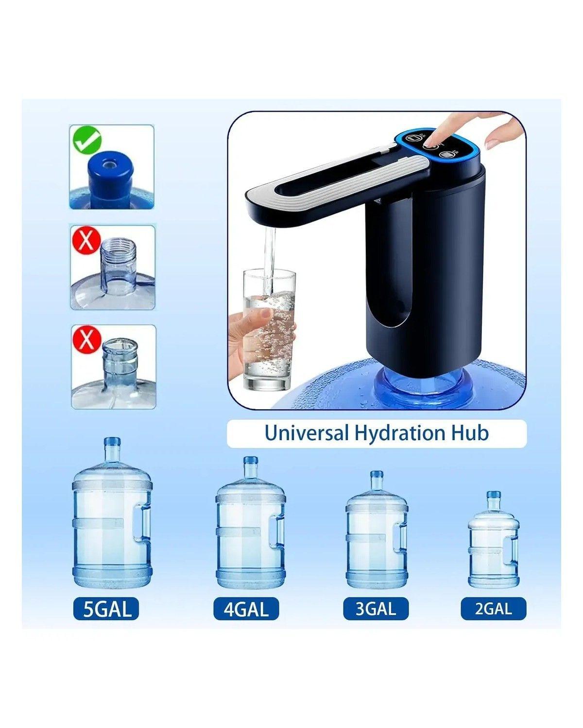 Dispensador Agua Electrico Bomba Usb Dosificador Agua Bidon-1